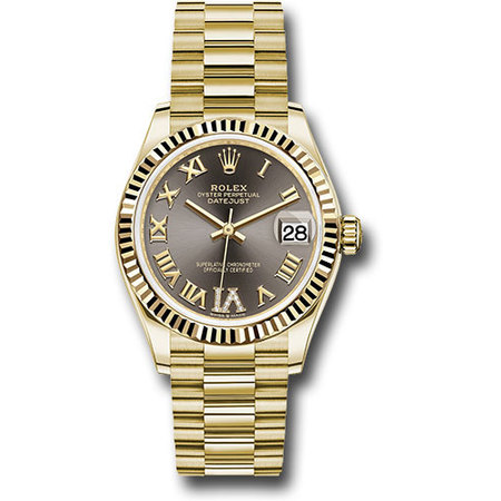 Rolex Datejust 31mm 278278 18K Yellow Gold Women's Watch