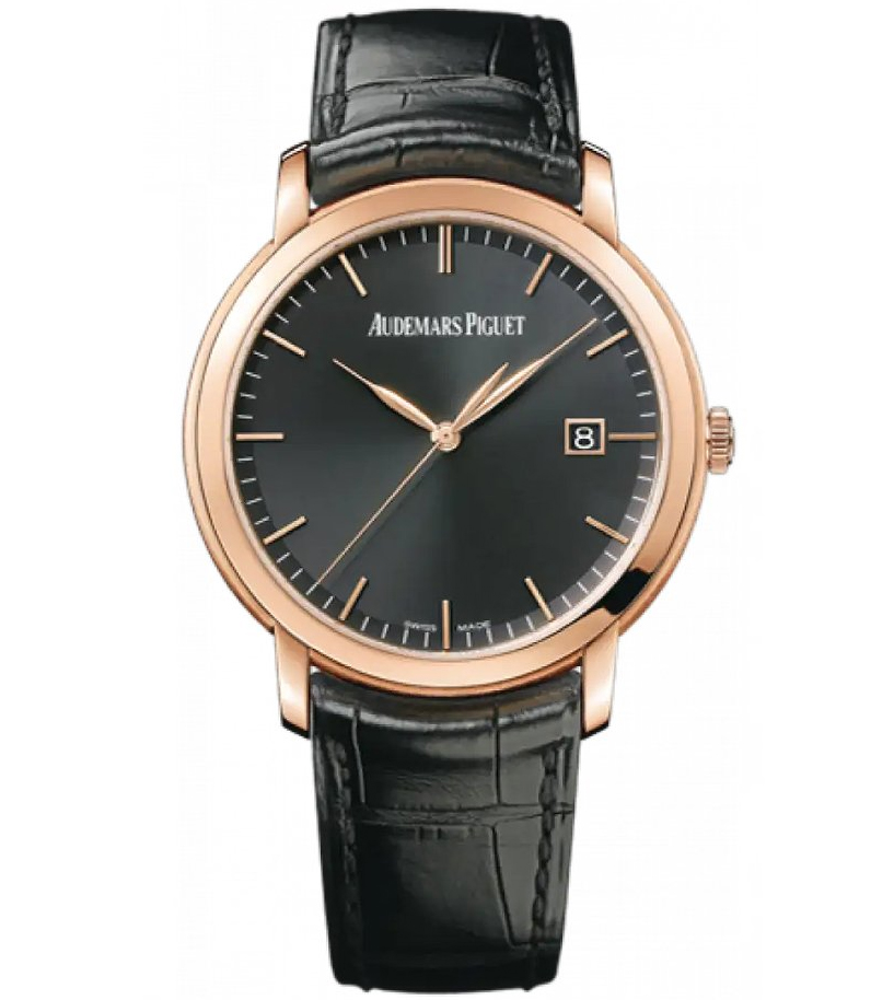 Audemars Piguet Jules 39mm 15170OR.OO.A002CR.01 18K Rose Gold Unisex Watch