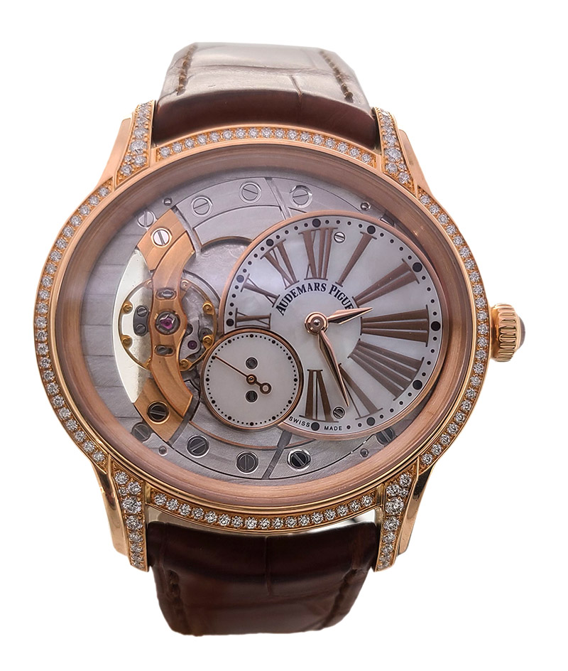 Audemars Piguet Millenary 39.5mm 77247OR 18K Rose Gold Men s Watch