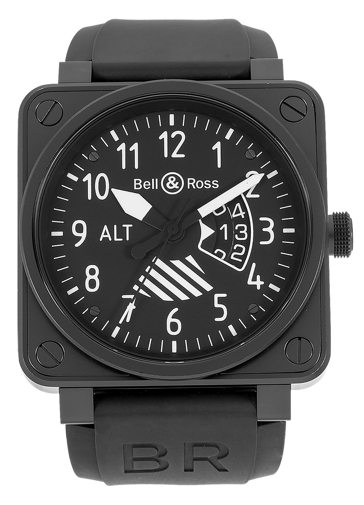 Bell Ross Turn Coordinator 46mm BR01 96 SAlt Swiss Made Corp