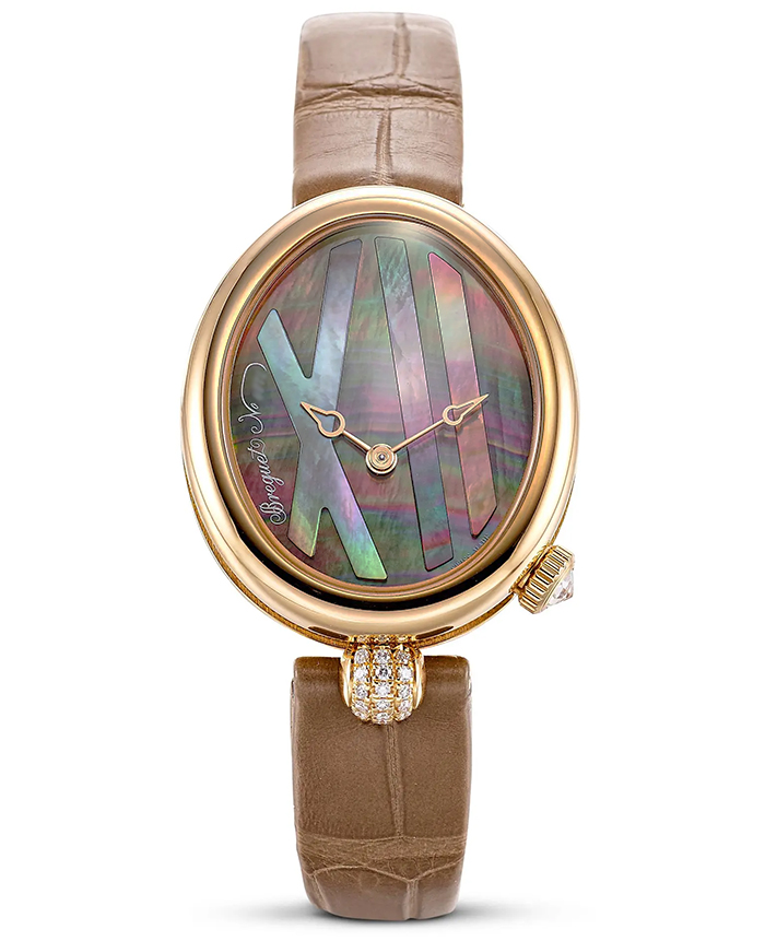 Breguet Queen Of Naples 32×26.7mm 9808BR/5T/922/0D00 18K Rose Gold Women's Watch