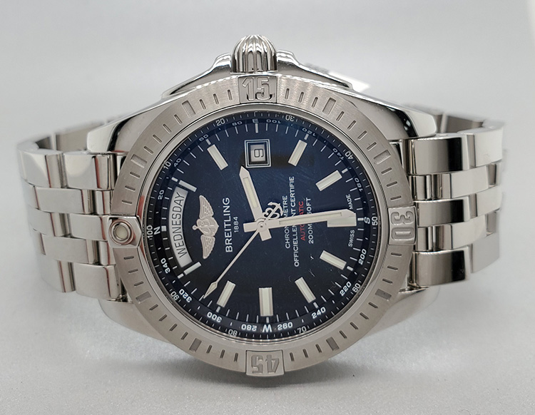 Breitling Galactic 44mm A453201A BG10 Swiss Made Corp