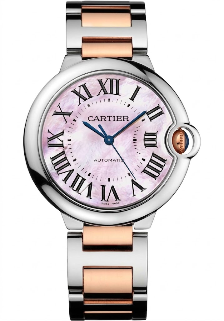 Cartier Ballon Bleu 36mm W2BB0011 18K Rose Gold/Stainless Steel Unisex Watch