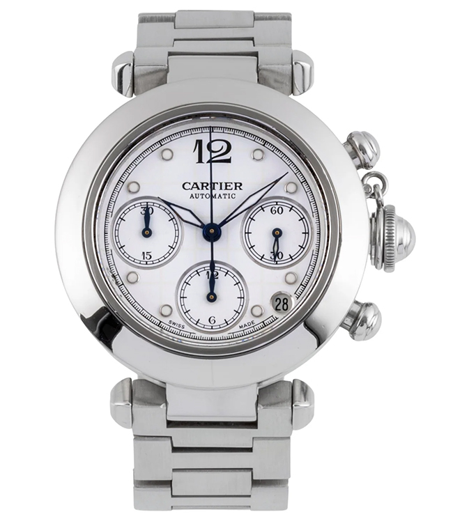 Cartier Pasha  36mm W31039M7 Stainless Steel Unisex Watch
