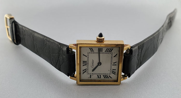 Cartier Tank Collection Tank Louis 18k Yellow Gold Ladies 22mm for  $9,690 for sale from a Trusted Seller on Chrono24