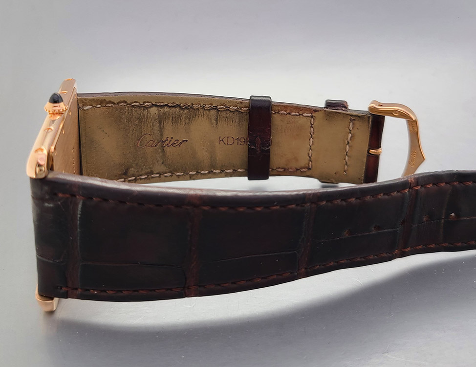 Cartier Tank Louis Watches, ref CRW1560017, Rose Gold 'Mechanical