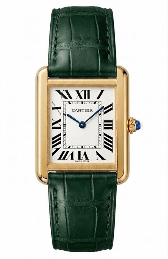 Cartier Tank Solo 24x31mm W5200024 18K Rose Gold/Stainless Steel Women's Watch