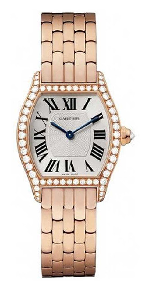 Cartier Tortue 24mmx30mm WA501010 18K Rose Gold Women s Watch