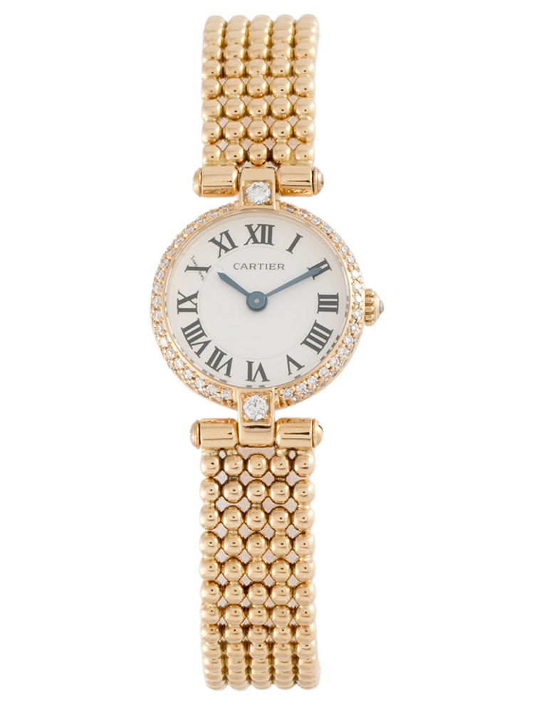 Cartier Vendôme Louis 19.5mm WD1004A8 18K Yellow Gold Women's Watch