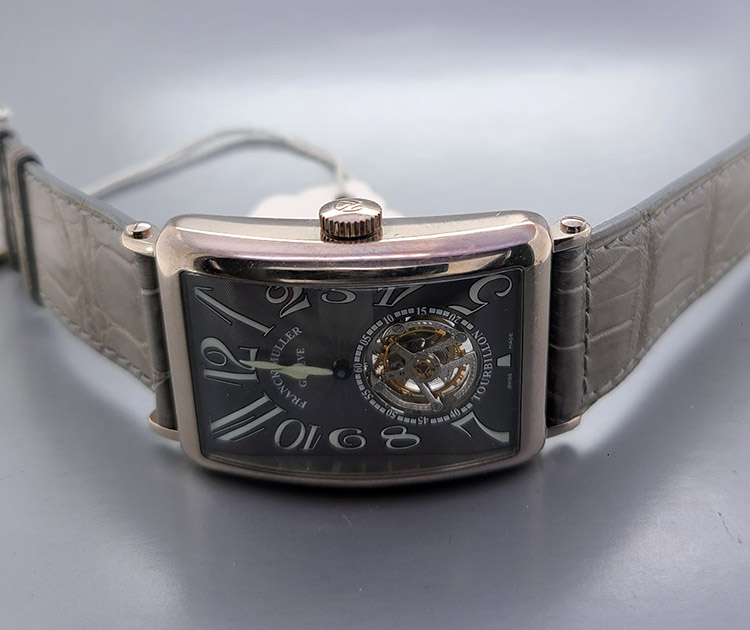 Franck Muller Long Island Imperial 32x44mm 1200 T 18K White Gold