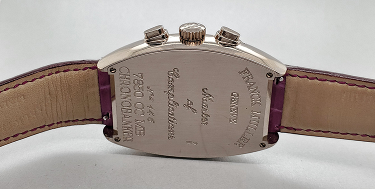 Franck muller outlet complications