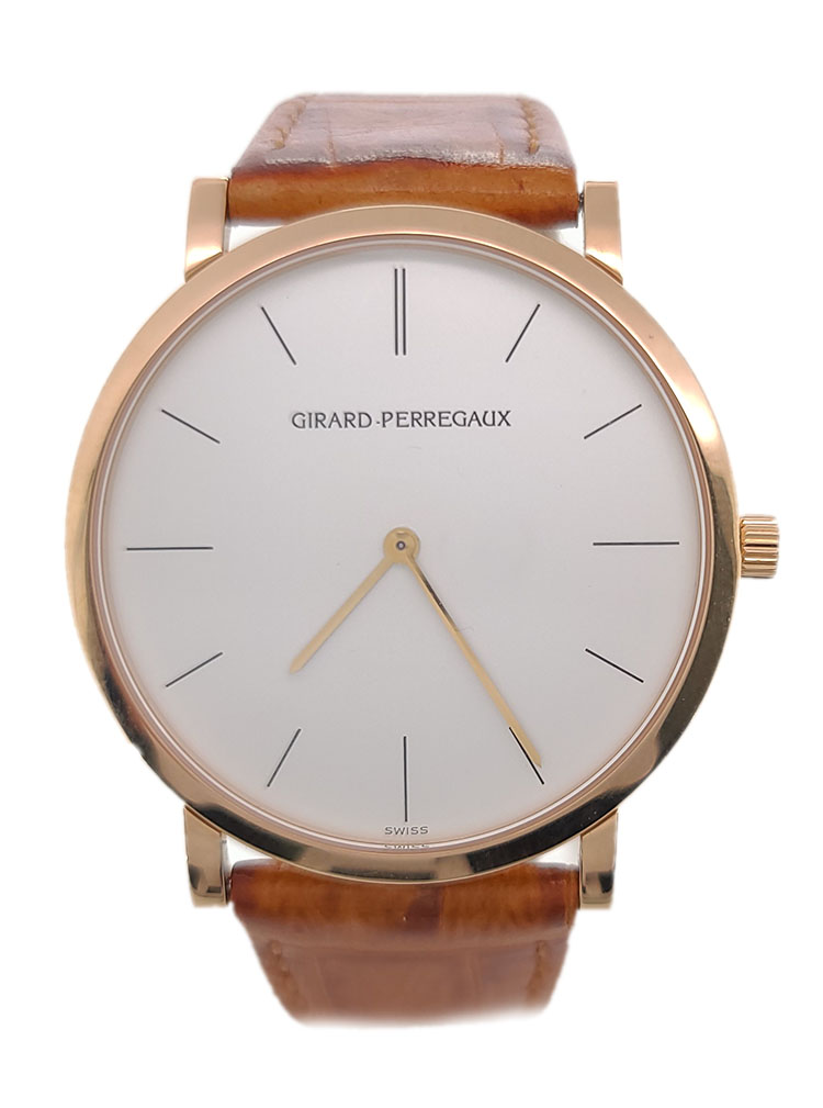 Gerard Perregaux Elegance 34mm 4762 18K Rose Gold Men s Watch