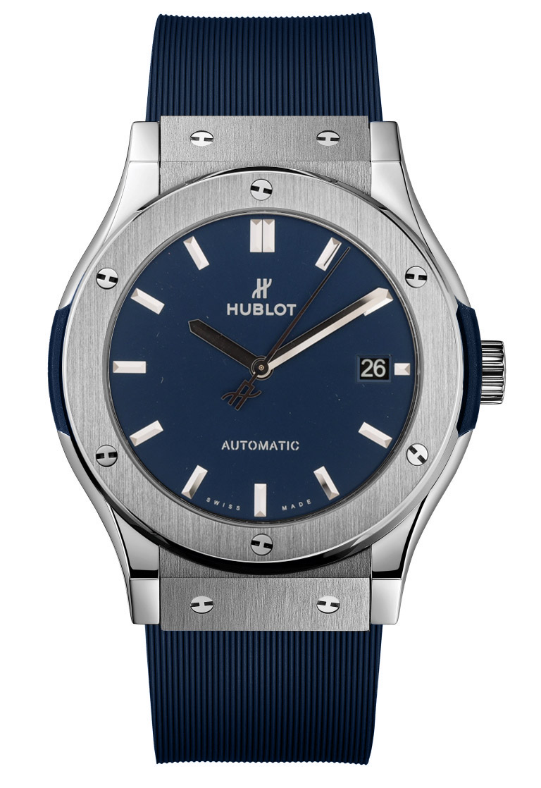 Hublot Classic Fusion 45mm 511.NX.7170.LR Titanium Men's Watch | Swiss ...