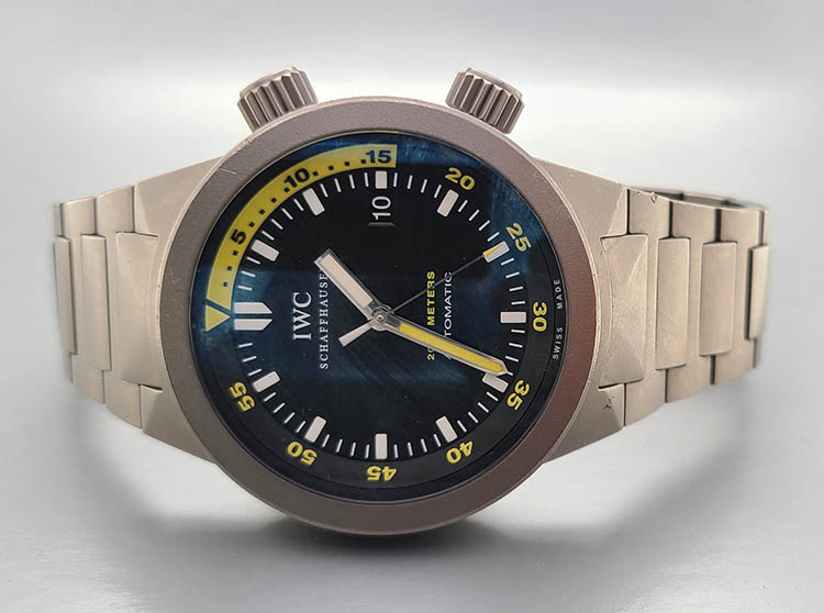 Iwc on sale aquatimer titanium