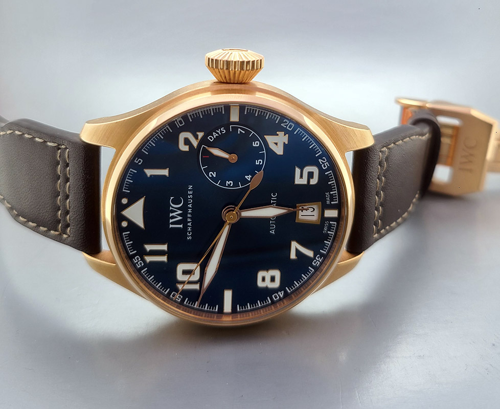 IWC Big Pilot Le Petit Prince 46mm IW500909 18K Rose Gold Men s