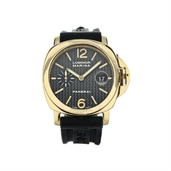 Panerai Luminor Marina 44mm PAM140 18K Yellow Gold Men s Watch