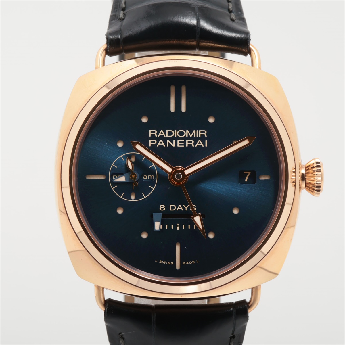 Panerai Radiomir 8 DAYS GMT ORO ROSSO 45mm PAM00538 18K Rose Gold