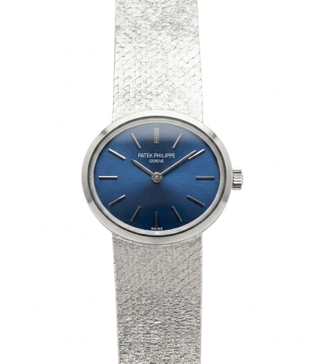 Patek Philippe Vintage Ellipse 22.5mm 4177/1 18K White Gold Women's Watch