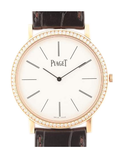 Piaget Altiplano 38mm P10763 18K Rose Gold Unisex Watch