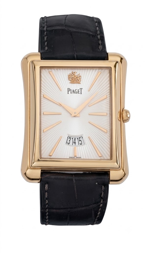 Piaget Emperador XL 36x46mm P10446 18K Rose Gold Unisex Watch