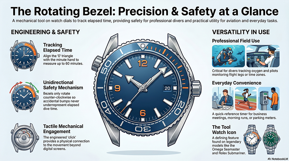 What is a Rotating Bezel? How to Use the Most Iconic Watch Feature