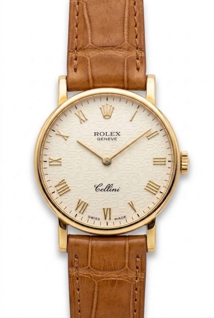 Rolex Cellini 25mm 6110 18K Yellow Gold Unisex Watch