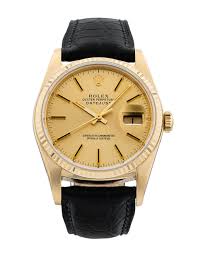 Rolex Datejust 36mm 16018 18K Yellow Gold Men's Watch