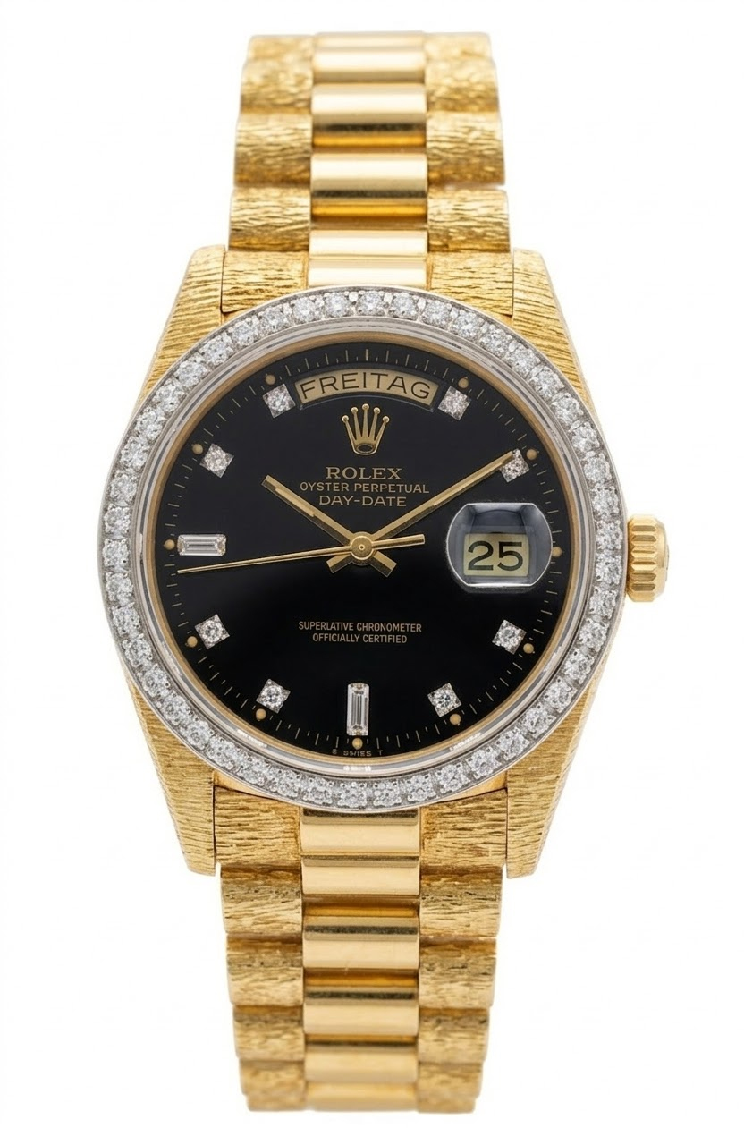 Rolex Day-Date 36mm 18038 18K Yellow Gold Men's Watch