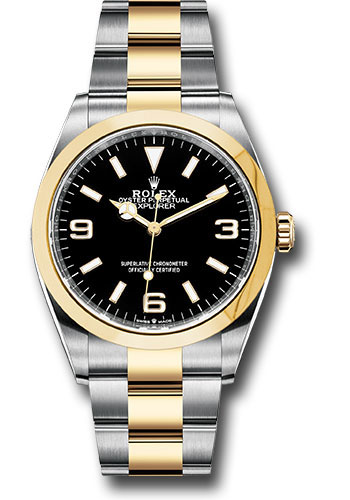 Rolex Explorer 36mm 124273 18K Yellow Gold/Stainless Steel Men's Watch
