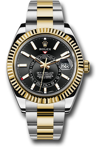 Rolex Sky Dweller 42mm 326933 Yellow Gold/Stainless Steel Watch - Swiss Made