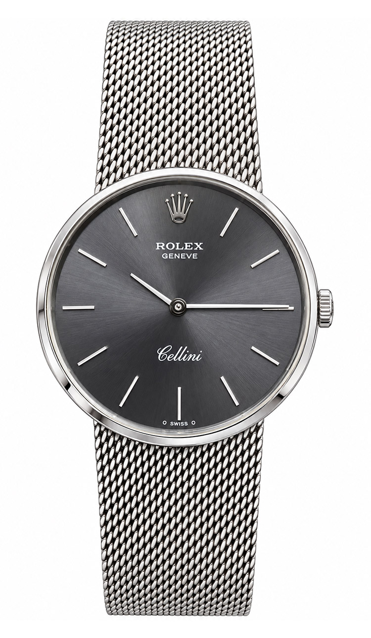 Rolex Vintage Cellini 31mm 4088 18K White Gold Men's Watch