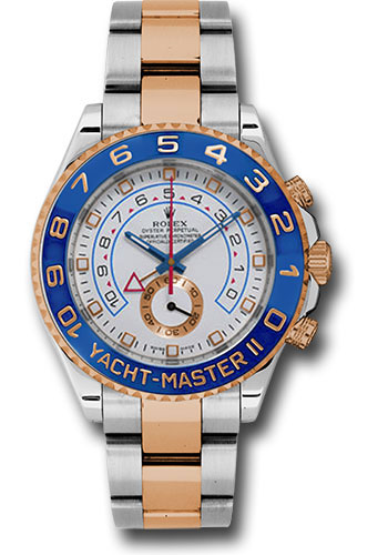 Rolex Yacht-Master 44mm 116681 18K Rose Gold/Stainless Steel Men's ...