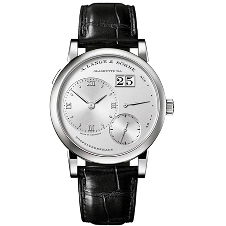 A. Lange & Sohne Lange 1 38.5mm  191.025 Platinum Men's Watch