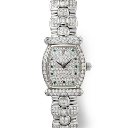 Audemars Piguet Carnegie 21x28mm D80059 18K White Gold Women's Watch