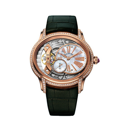 Audemars Piguet Millenary 39.5mm 77247OR 18K Rose Gold Men's Watch