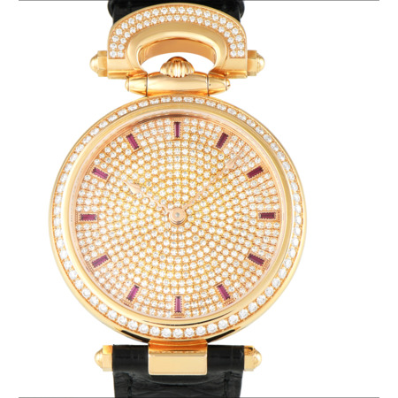 Bovet Monsieur  42 HMS042-SD12 18K Yellow Gold Women's Watch