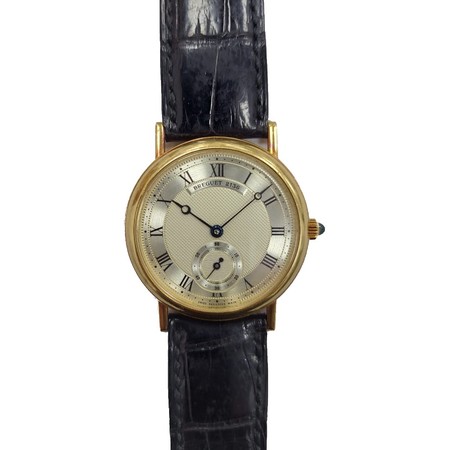 Breguet Marine Classique 32.5mm 3290 18K Yellow Gold Unisex Watch