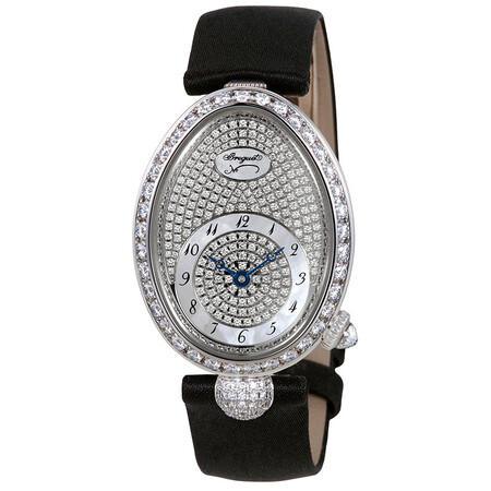 Breguet Reine de Naples 24mm 8928BB/8D/844.DD0D 18K White Gold Women's Watch