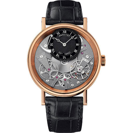 Breguet Tradition Manual Wind 40mm 7057bb 18K Rose Gold Men s