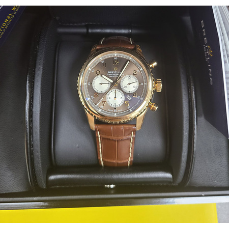 Breitling Navitimer 8 B01 Chronometer 43mm RB0117131Q1P1 18K Rose Gold Men's Watch