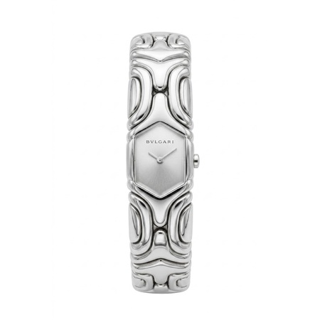 Bulgari/Bvlgari Alveare 18mm BJ 02  18K White Gold Women's Watch