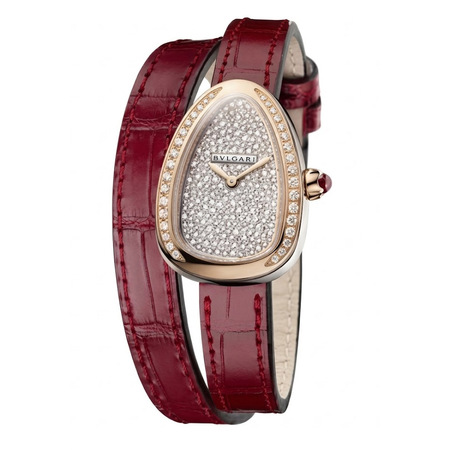 Bulgari/Bvlgari Bvlgari  32X22mm 103129 18K Rose Gold/Stainless Steel Women's Watch