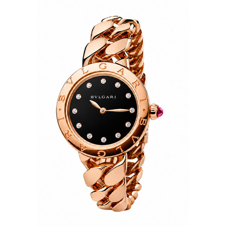Bulgari/Bvlgari Catene 31mm 102036 18K Rose Gold Women's Watch
