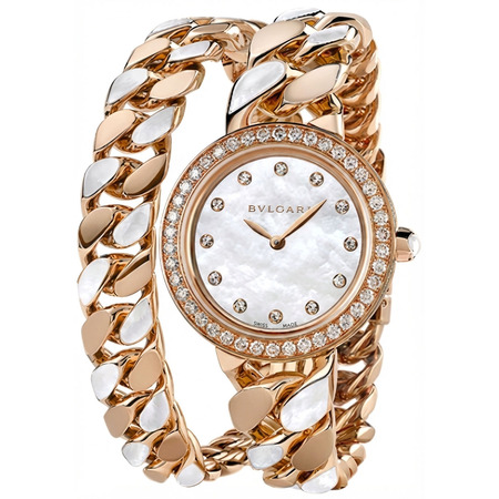 Bulgari/Bvlgari Catene 31mm 102171 18K Rose Gold Women's Watch
