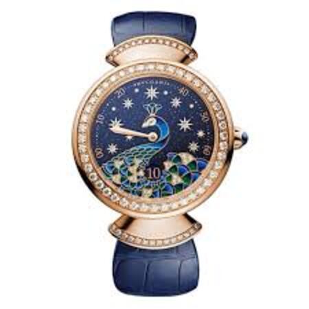 Bulgari/Bvlgari Divas Dream 37mm 103114 18K Rose Gold Women's Watch