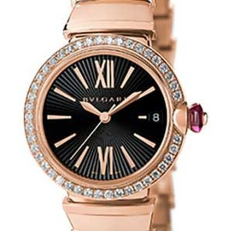 Bulgari/Bvlgari Lvcea 33mm 102260 18K Rose Gold Women's Watch