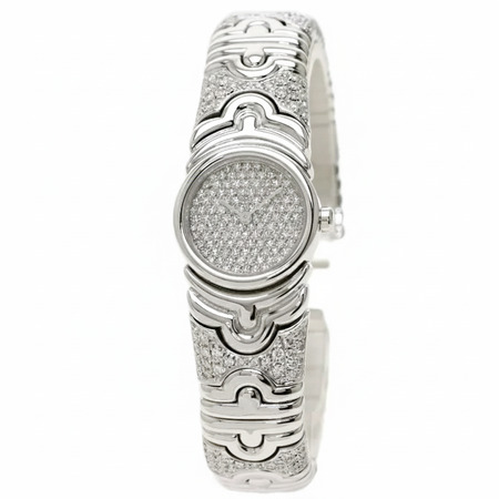 Bulgari/Bvlgari Parentesi 20mm BJ01 18K White Gold Women's Watch