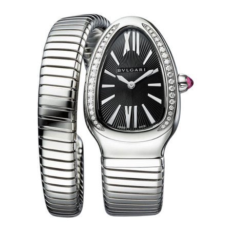 Bulgari/Bvlgari Serpanti 35mm 103818 Stainless Steel Men's Watch