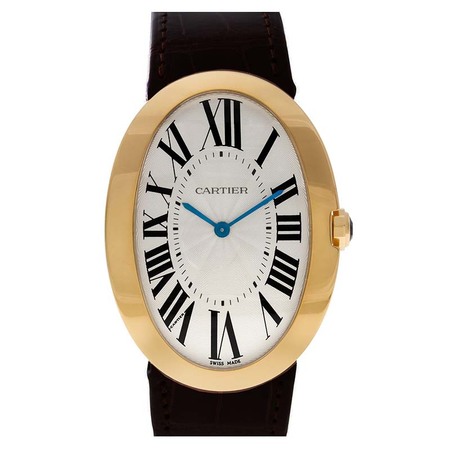 Cartier Baignoire 44x34mm W8000002 18K Rose Gold Women's Watch