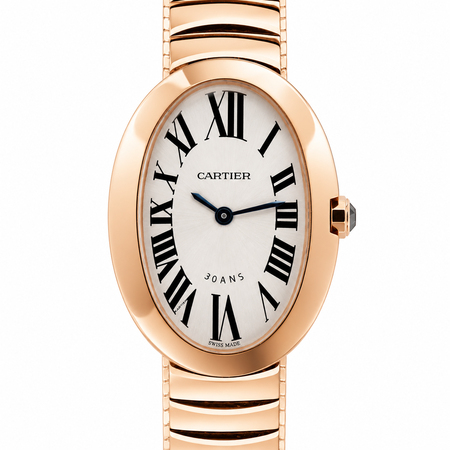 Cartier Baignoire 44x34mm W8000021 18K Rose Gold Women's Watch